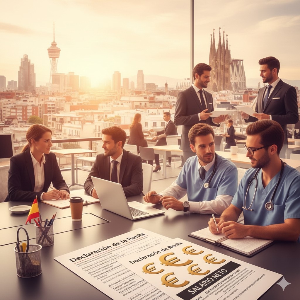 Living and Working in Spain: Salaries, Job Demand & Taxes (2025–2026)